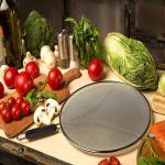 Silver Stainless Steel Splatter Screen For Frying Pan Bulk Kitchen Supplies