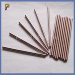 WCu25 WCu30 Diameter 5 - 50mm Tungsten Copper Alloy Bar For Electronic Packaging