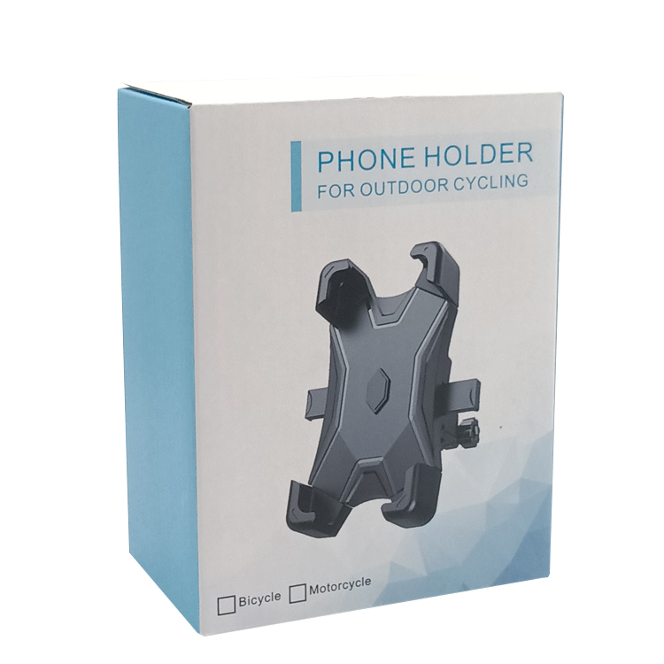 Custom Printing Portable Folded Phone Holder for Outdoor Cycling Paper Box Packaging