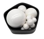 Steel Alternative Zirconia Grinding Balls Yttria Beads 4x Harder For Ball Mills