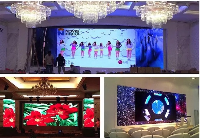 Ultra Thin 2.0mm Indoor Full Color LED Screen SMD1515 800cd/sqm 1