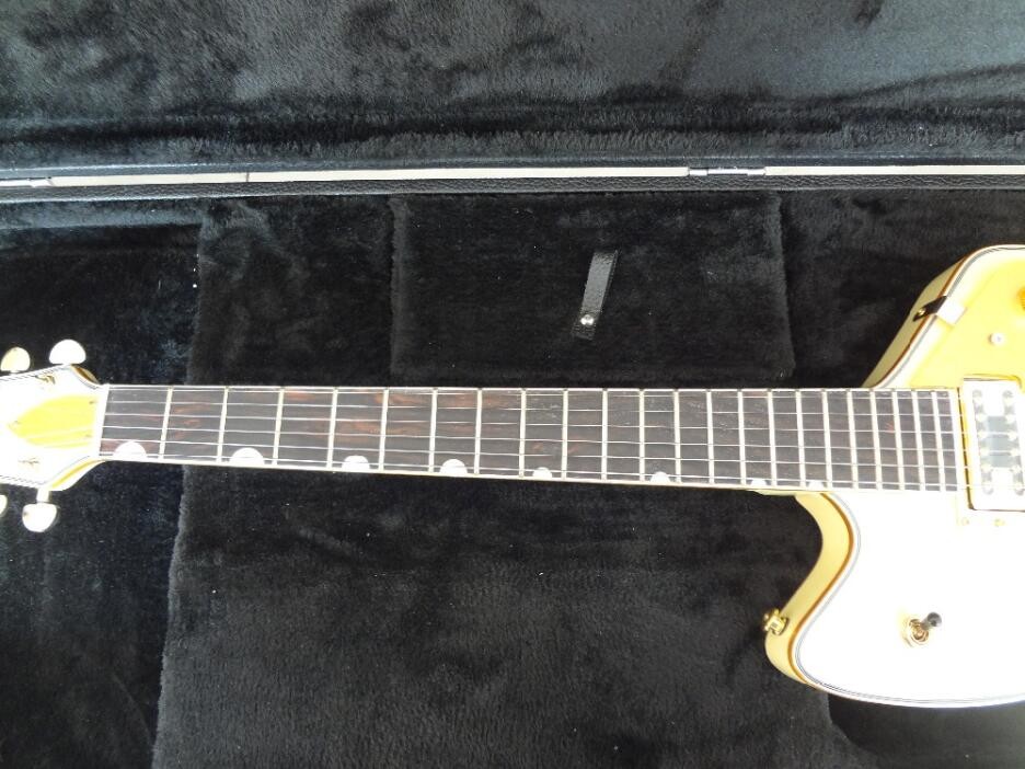 Grets custom guitar Cream color Golden hardwares Gretsch Billy bo signature 6 string electric guitar with Grover tuner