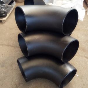 China Hot Pushing DN200 90deg A234 WPB Carbon Steel Elbow Abrasion Proof factory