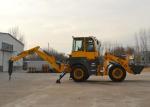 0.8-1.2m3 Bucket Capacity Backhoe Loader For Building Construction