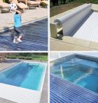 2020 Lastest Hot Sale Factory Price PC Automatic Swimming Pool Cover With A