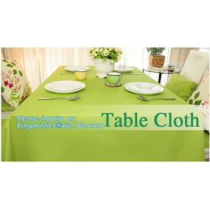 Tablecloth Rectangle Stain Resistant Spillproof Washable Polyester Gingham Table