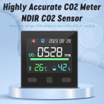 Wall Mounted Smart Co2 Monitor Air Quality NDIR IAQ Sensor 86mm