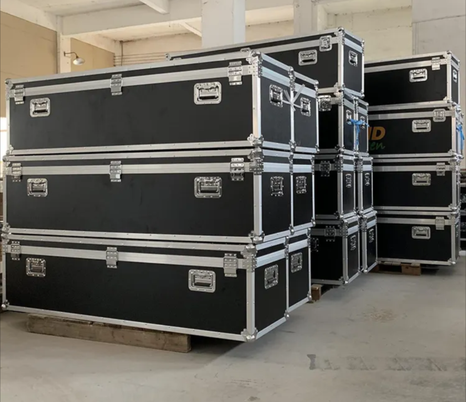 Lightweight Aluminum Rack Flight Case Waterproof For Outdoor Trade Show
