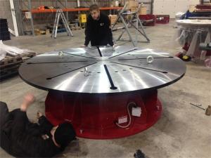 China 10T Rotary Turn Table Welding Positioner factory