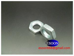 China M12 DIN439 Hex thin nut Zinc Plated Surface,Carbon steel Grade 8,DIN936 factory