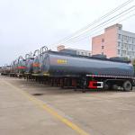 New Oil Semi Trailer Liquid Discharging Tanker Semi Trailer Water Tanker Trailer