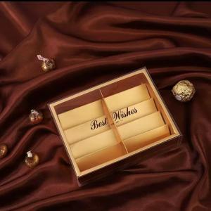 China Customized Offset Printing Luxury Chocolate Gift Box Handmade factory