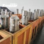 Excavator Hydraulic Breaker Piston Casting Steel Material KS100 KS120 KS150
