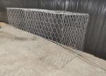 En 10223 8*10 2x1x0.5m Woven Gabion Baskets Flood Control Galfan Coated
