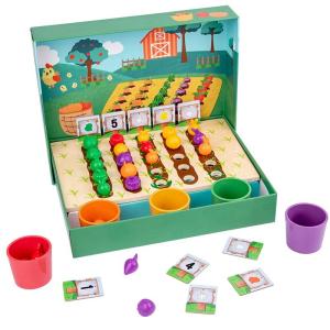 China Simulate Farm Kids Wooden Toys Fruits Vegetables Harvest Grow Toys factory