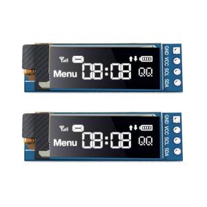 China DC3.3V 5V 0.91 Inch I2C SSD1306 OLED Display Module on sale