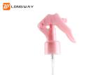 24mm Pink Mini Trigger Sprayer Cosmetic Agricultural Medical Use 0.2-0.23ml/T
