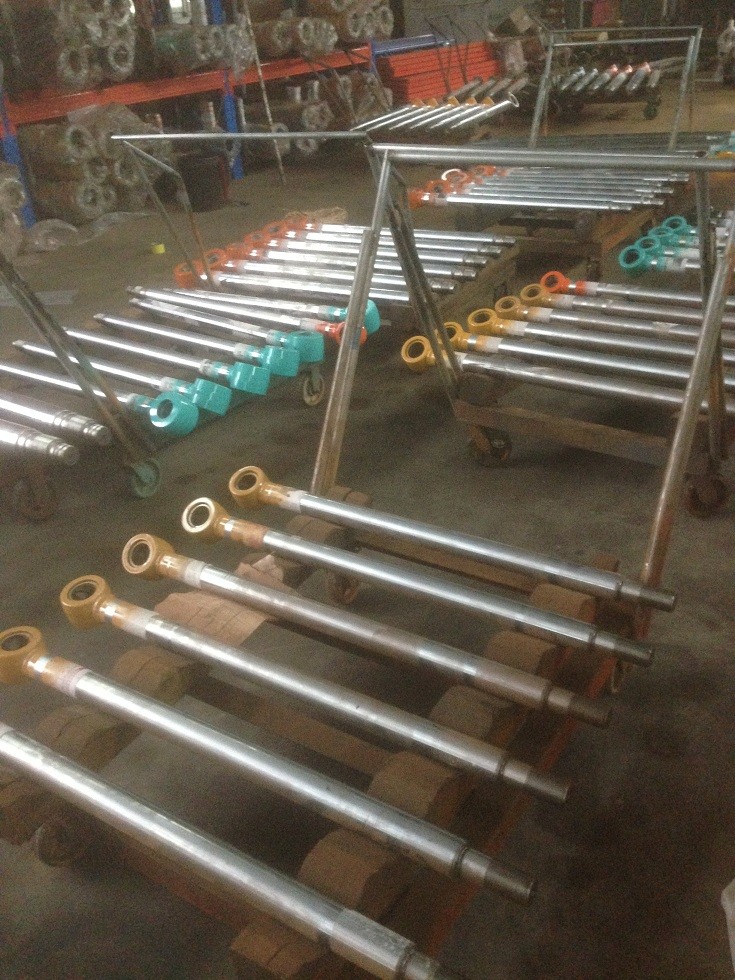 cat E70-8 bucket hydraulic cylinder rod, China cylinder supplier exporter
