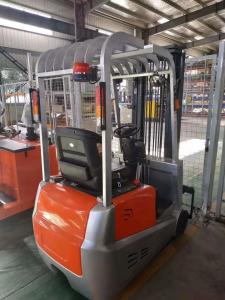 China 24V Battery Operated Electric Forklift Truck 3 Wheel Automatic Transmission factory