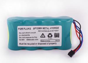 China For Fluke Biomedical Corp BP120 / Fluke 123 Scopemeter Battery 4.8V 3000mAh NiMh factory