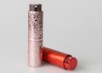Glass Small Refillable Twist And Spritz Atomiser Perfume Spray Bottles Pink