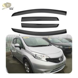 China Window Visor Wind Weather Shield Deflectors For Nissan Note 2012 factory