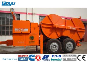 China Max Tension 2x100 KN Overhead Transmission Line Stringing Equipment Hydraulic Tensioner factory