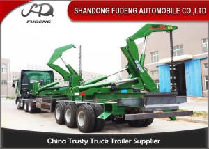 China Steel 3 Axles 14.1*2.5*4m Shipping Container Side Loader factory