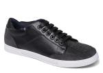 Sneakers Fashion Lace Up Mens Flat Dress Shoes Breathable Walking Microfiber