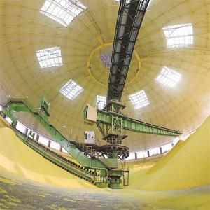 Stacking and Reclaiming Equipment Circular Stockyard Stacker and Reclaimer