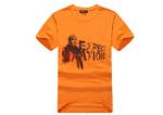 Cool Printed Mens T-shirt Designs Orange / Female Crew Neck Tee Shirts
