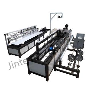 China Reverse Twist 1.6mm Fully Automatic Chain Link Fence Machine factory