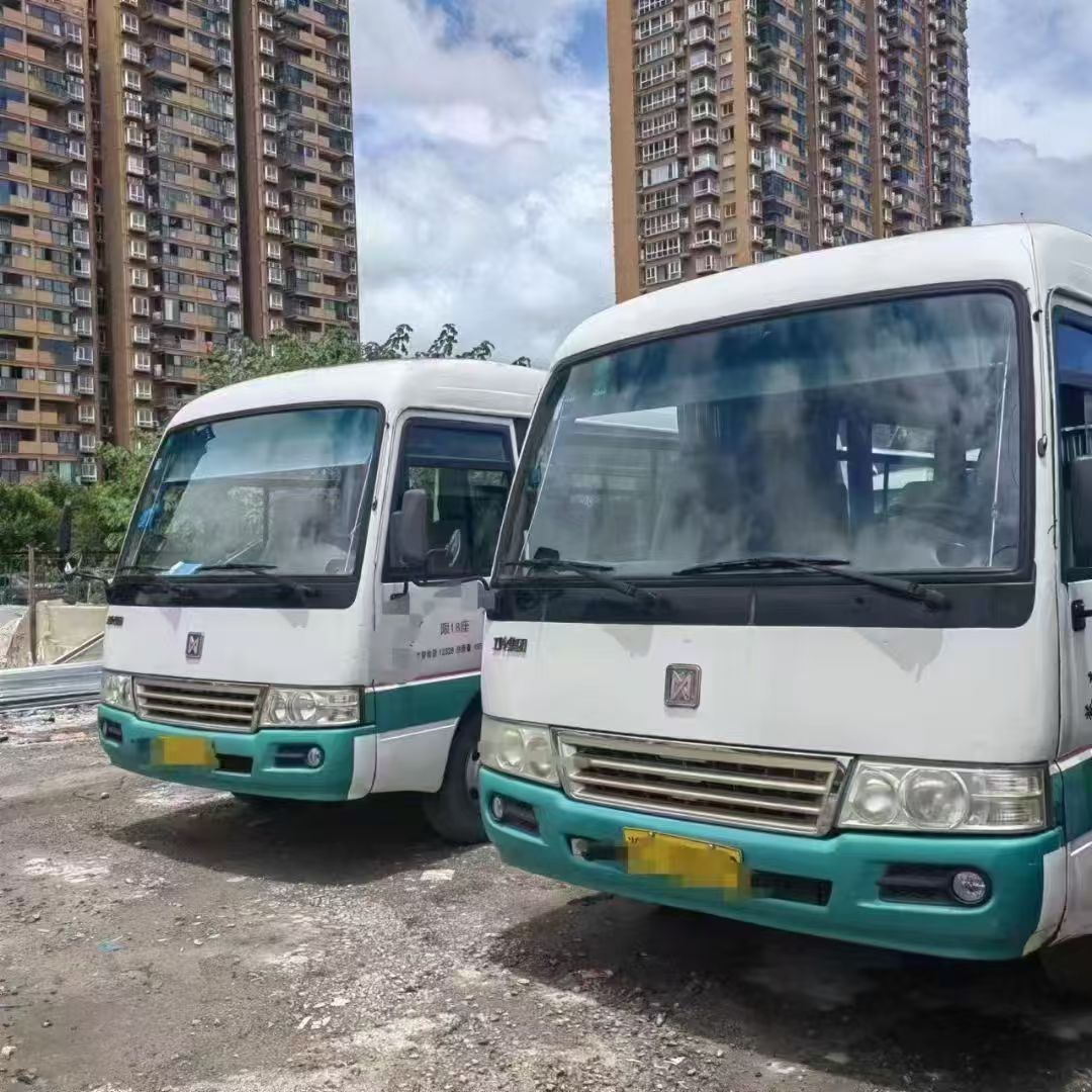 18 Seats Tour Bus With Max Speed of 100km/h and Customer's Requirement