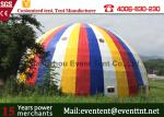 Snow White Color Large Dome Tent Diameter 30m Transparent For Road Show