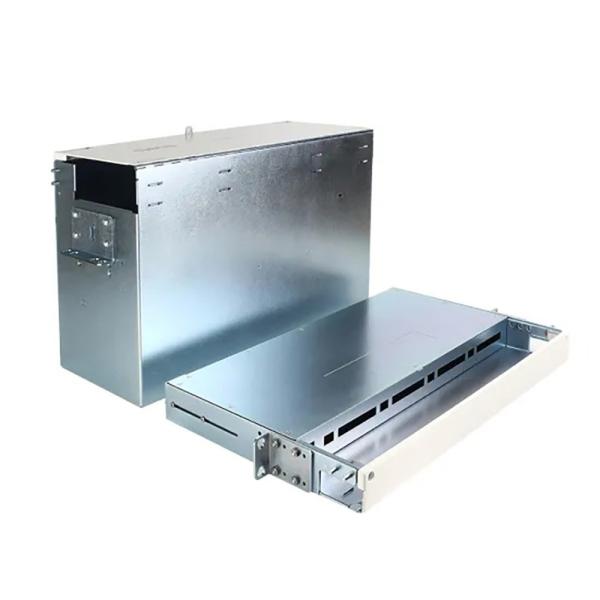 OEM Sheet Metal Box Parts Machined by Metal Stamping SPCC CNC Stamping Machining