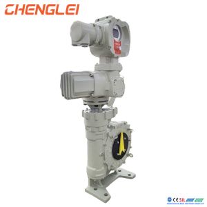 Low-Voltage 180 Degree Thrust Explosion Proof Electric Valve Actuator with