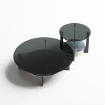ODM Kitchen Stainless Steel Furniture Marble End Table Sets