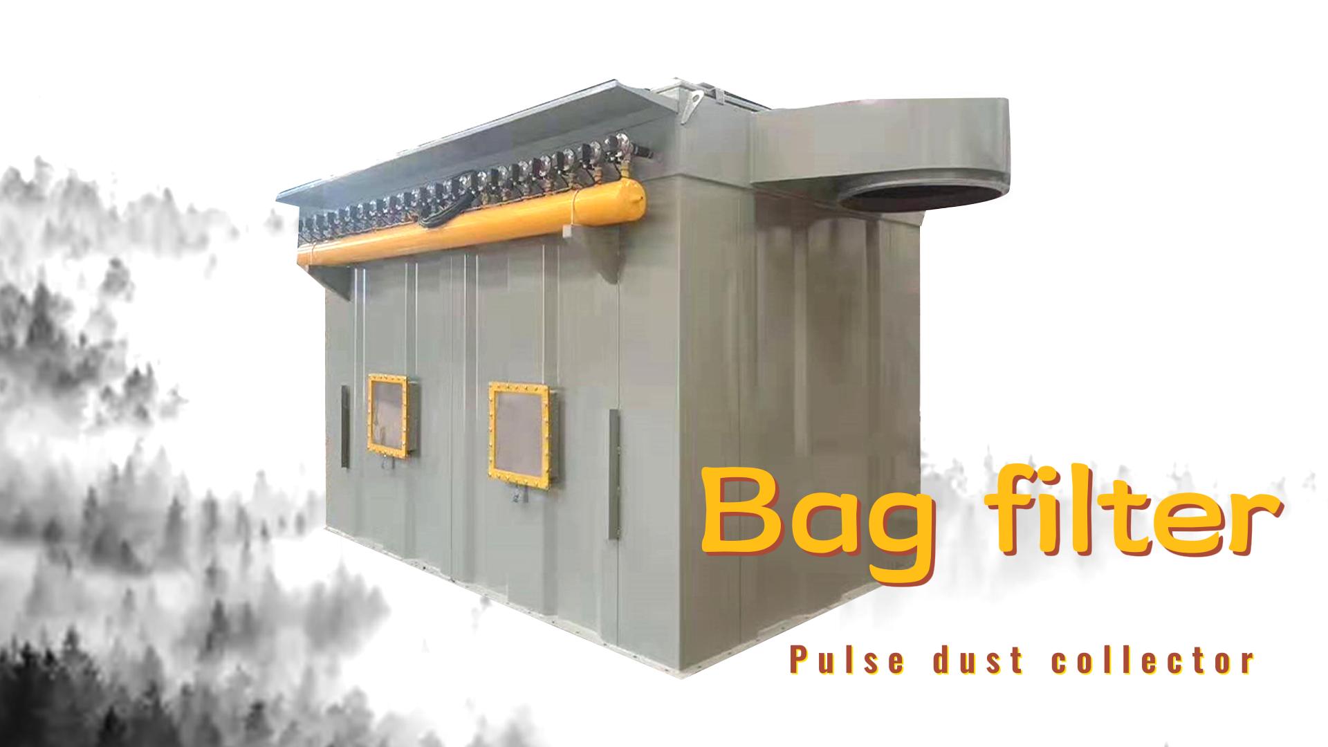 2032*2159*2159mm Industrial Dust Extraction System for Sand Blasting Manufacturing