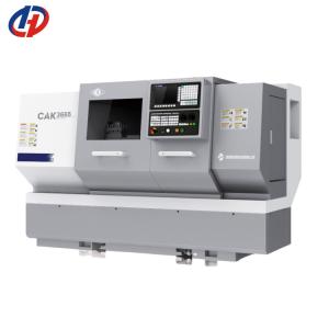 China SMTCL Small Metal CNC Lathe CAK3665 Automatic Torno Flat Bed CNC Lathe Turning Center factory