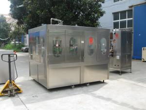 China Energy Saving Rotary Water Bottle Filling Machine / Water Bottling Machine factory