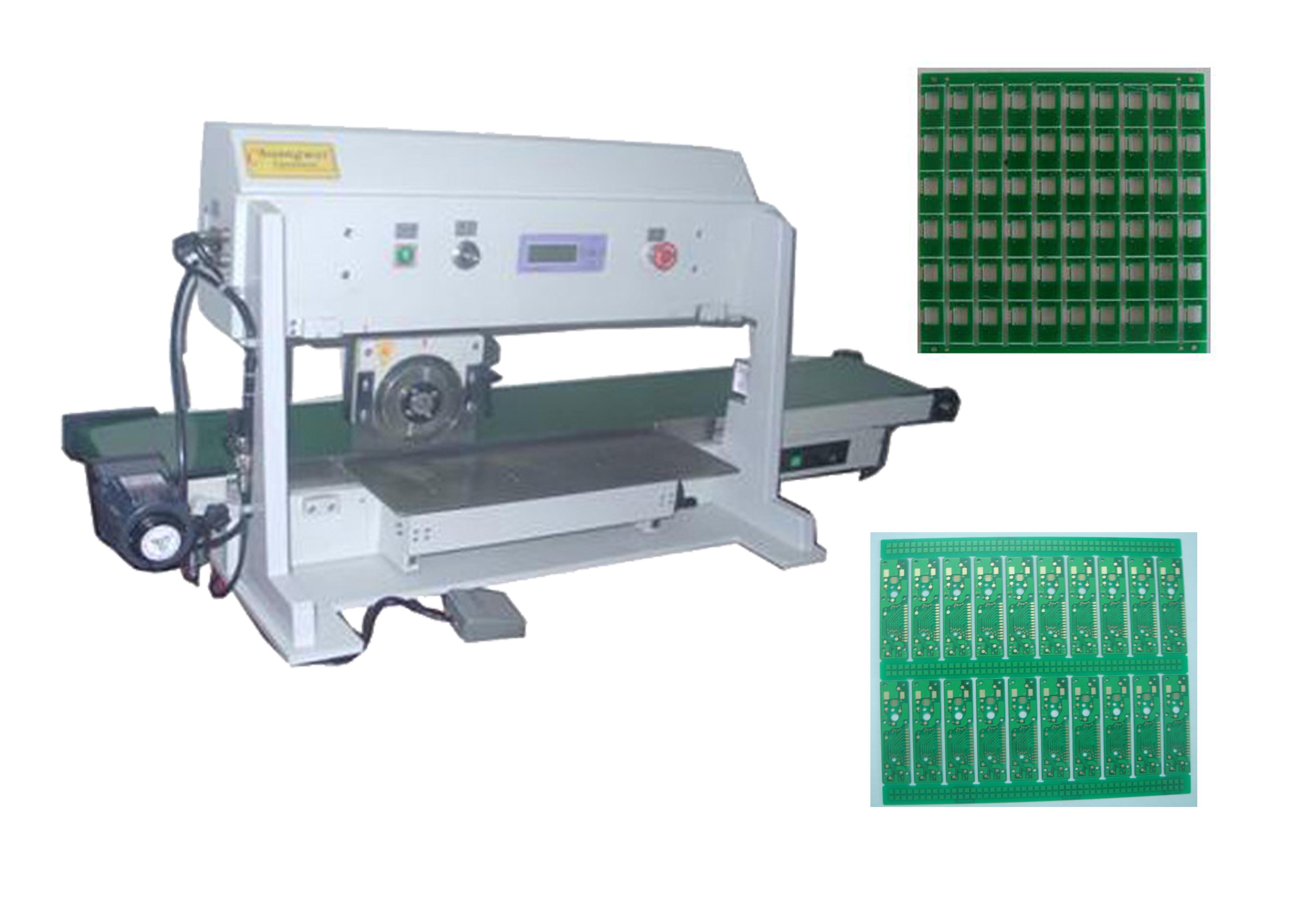 China PCB separator machine with converoy belt Operator foolproof factory