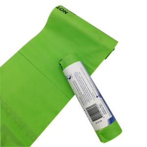 China HDPE LDPE Plastic Biodegradable Garbage Bags 100% Compostable factory