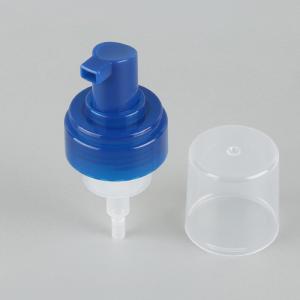 China Pump Spray Bottle Parts 42-410 Deep Blue Press Foam Pump Head for Versatile Packaging Solutions factory
