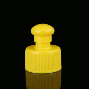 China LinDeer Plastic Water Bottle Push And Pull Cap 24mm 28mm factory