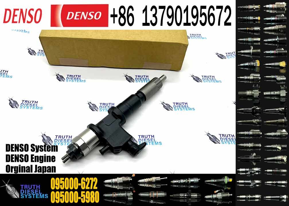 Hot sell Fuel injector common rail fuel injector 095000-6272 0950006272 8-97610254-2