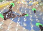 2.6m dia. transparent human roll inside inflatable zorb ball for outdoor