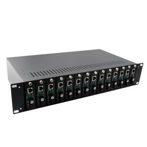 China Independent Structure Fiber Optic Media Converter For Multi / Single Fiber Cable factory