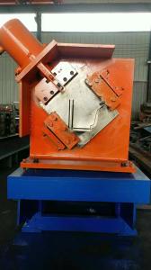 China 16 Steps Type Channel Rolling Machine , Water Metal Pipe Making Machine factory