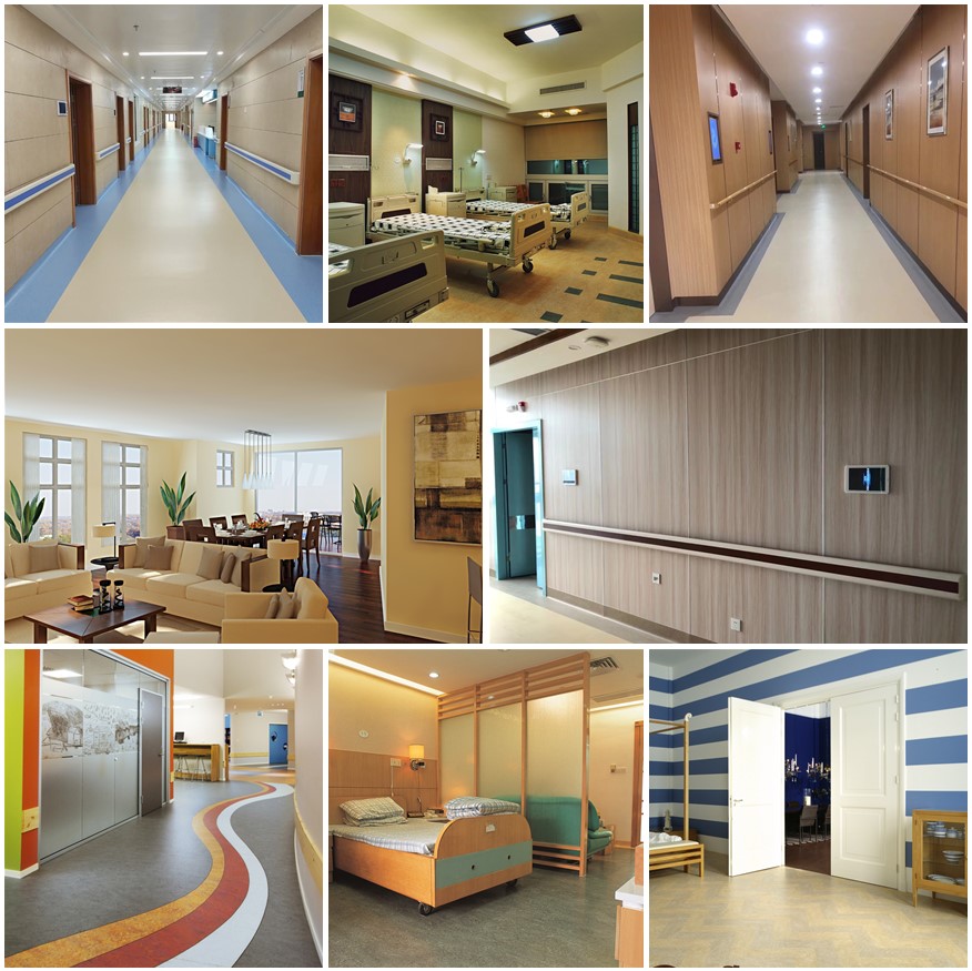 Width 1200mm Interlocking PVC Wall Panels Relle SPC PVC Wood Wall Panels