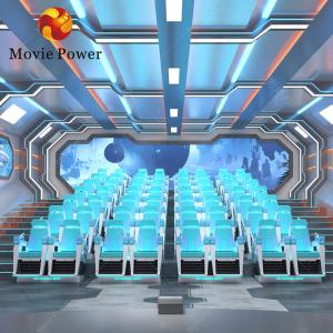 Customized 7d 4d 5d Motion Cinema Simulator Chair With 6 Dof Electric Platform